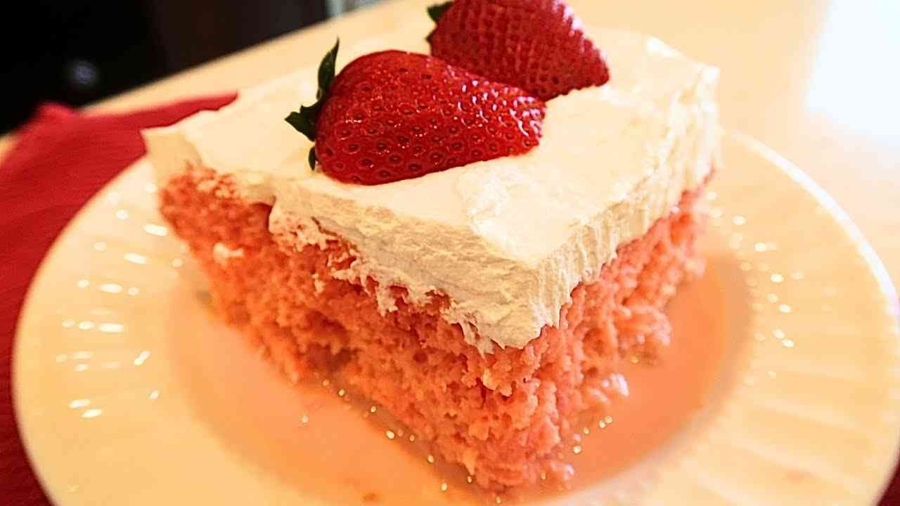Strawberry Tres Leches Cake Recipe - Cakes